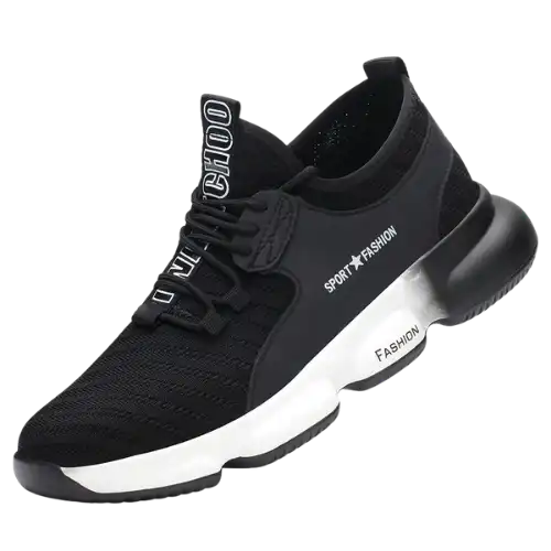Chaussures De Sécurité Légères Respirantes – Embout Acier, Semelle Antidérapante PU, ESD, Confort Toute La Journée (Hommes/Femmes)