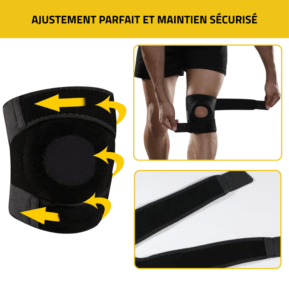 1 pièce Genouillère de compression Genouillère Support de genou pour course à pied Gym Entraînement Sports pour soulager les 1 pièce Genouillère de compression Genouillère Support de genou pour course à pied Gym Entraînement Sports pour soulager les